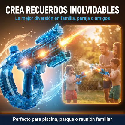 Hydrozar™ Pistola de Agua Eléctrica con Luz