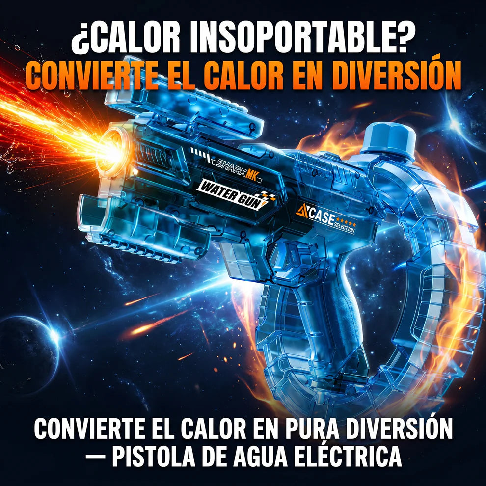 Hydrozar™ Pistola de Agua Eléctrica con Luz