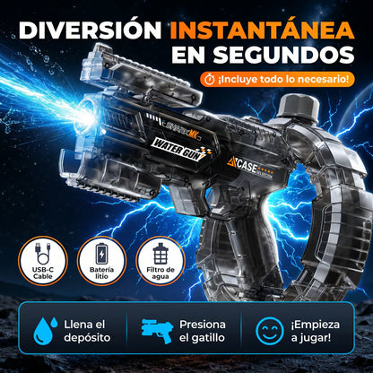 Hydrozar™ Pistola de Agua Eléctrica con Luz